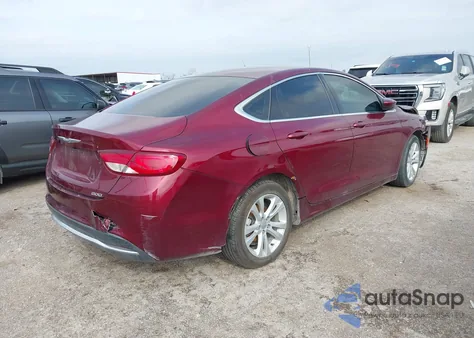 2015 Chrysler 200 Limited z USA, uszkodzony, nr VIN 1C3CCCAB3FN750479